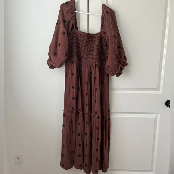 COPY - Free People Dahlia Embroidered Dress XL - Picture 4 of 12